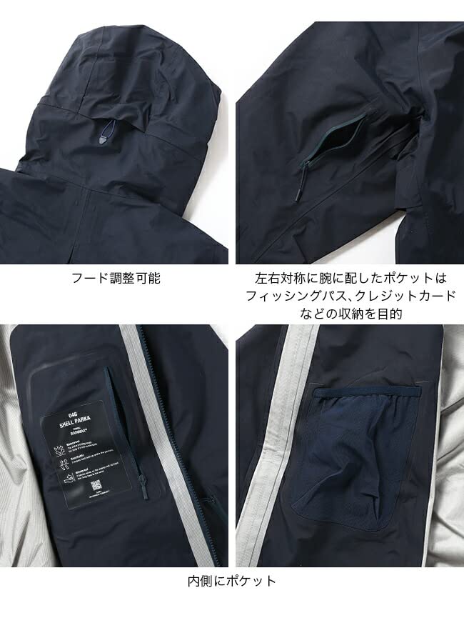 Amazon.co.jp: DAIWA LIFESTYLE ダイワライフスタイル シェルパーカ
